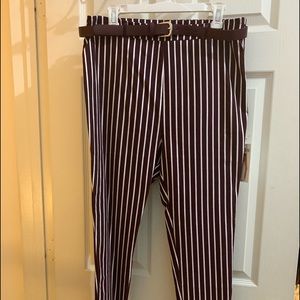 Pinstripe pants